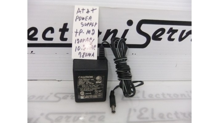 AT & T TP-M2 120vac a 10.2vac 780ma power supply